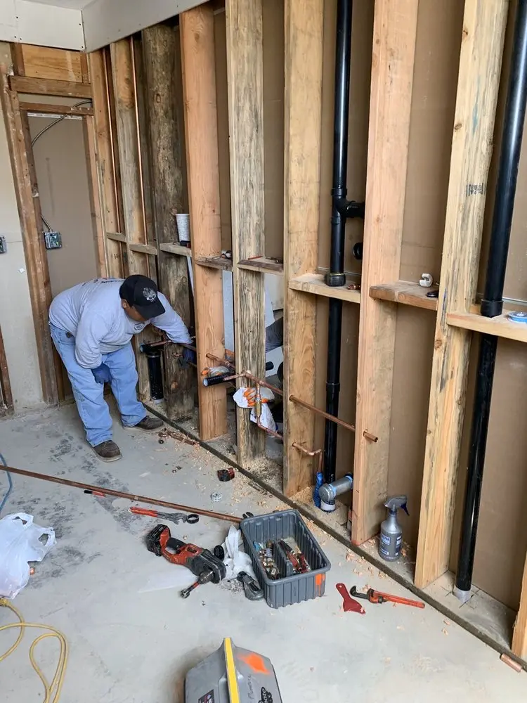 Commercial rough-in plumbing for Water Heater Replacement in Central Norwalk